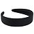 CHANEL COCO Marca Katyusha Cappello Satin Nero CC Auth ka1105V