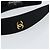 CHANEL COCO Marca Katyusha Cappello Satin Nero CC Auth ka1105V - vista 8