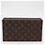 LOUIS VUITTON Monogram Damier Azur Tissue Box GI1445 LV Auth 159622S - view 6