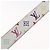 LOUIS VUITTON Multicolor Ceinture LV Printed Initials Studs M6909 Auth 159470V White - view 9