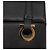 Borsa Tote Gancini in pelle nera e oro Salvatore Ferragamo Auth 158712 Nero D'oro - vista 14