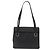 Borsa Tote Gancini in pelle nera e oro Salvatore Ferragamo Auth 158712 Nero D'oro - vista 2