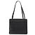 Borsa Tote Gancini in pelle nera e oro Salvatore Ferragamo Auth 158712 Nero D'oro - vista 3