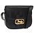 Borsa a spalla CÉLINE Carrozza in pelle nera e oro Auth gh1357 Nero D'oro