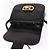 Borsa a spalla CÉLINE Carrozza in pelle nera e oro Auth gh1357 Nero D'oro - vista 10