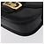 Borsa a spalla CÉLINE Carrozza in pelle nera e oro Auth gh1357 Nero D'oro - vista 14