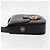 Borsa a spalla CÉLINE Carrozza in pelle nera e oro Auth gh1357 Nero D'oro - vista 4