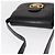 Borsa a spalla CÉLINE Carrozza in pelle nera e oro Auth gh1357 Nero D'oro - vista 6