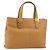 Autre Marque Borsa Tote in Pelle Beige Oro Burberrys Auth 160726 D'oro