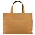 Autre Marque Borsa Tote in Pelle Beige Oro Burberrys Auth 160726 D'oro - vista 2