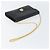 Borsa a spalla con catena Christian Dior in pelle nera e oro Auth bs31815 Nero D'oro - vista 7