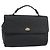 BALLY Borsa a mano in pelle nera e oro Auth 158057 Nero D'oro