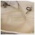 Borsa a Spalla con Catena CHANEL Nylon Bianco Argento CC Auth 159317SAM - vista 16