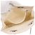 Borsa a Spalla con Catena CHANEL Nylon Bianco Argento CC Auth 159317SAM - vista 21
