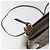 Borsa Gucci GG Supreme Web Sherry Line in PVC beige e oro 904 02 026 Auth ka1036 D'oro - vista 15