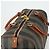 Pequin Borsa Boston in tela Pecan FENDI Nera Marrone oro Auth 155477 Nero D'oro - vista 6