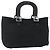 FENDI Handtasche aus schwarzem Nylon mit Silber authentisch 157127