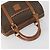Céline Sac en toile Macadam en PVC 3 pièces marron Auth mr1693 - vue 12