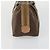 Céline Sac en toile Macadam en PVC 3 pièces marron Auth mr1693 - vue 18