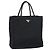 PRADA Borsa a mano in nylon nero Auth ar13903