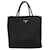 PRADA Borsa a mano in nylon nero Auth ar13903 - vista 13