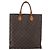LOUIS VUITTON Borsa Sac Plat Monogram M51140 LV Auth 157300 Monogramma - vista 13