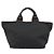 Borsa FENDI in nylon nero e argento autentica 160704 - vista 2