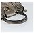 Borsa Tote Gancini in Pelle Marrone e Oro Auth 158376 di Salvatore Ferragamo D'oro - vista 7