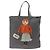 PRADA Tote Bag aus grauem Nylon mit silberner Authentizität bs32079 Braun - Ansicht 13