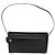 Borsa a Spalla Salvatore Ferragamo Gancini Smalto Nero Argento Auth 160684 - vista 3