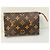 Pochette Louis Vuitton Marrone in Pelle - vista 5