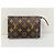 Pochette Louis Vuitton Marrone in Pelle - vista 6