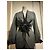 Completo con gonna Thierry Mugler nero in lana e velluto - vista 2