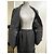 Completo con gonna Thierry Mugler nero in lana e velluto - vista 7