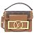 Borsa a Spalla Dauphine Lock XL Monogramma Louis Vuitton Marrone