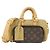 Borsa Boston Keepall Bandoulière Louis Vuitton Beige