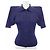 Issey Miyake Camisa S/S Pleats Please Púrpura