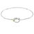 Tiffany & Co Bracciale a cuore con gancio e occhiello in filo piatto Tiffany