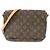 Borsa a Spalla Musette Tango Monogramma Louis Vuitton Marrone