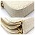 Borsa a Spalla Chanel Deauville in Tela Beige - vista 4