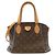 Borsa Louis Vuitton Monogram Rivoli PM Marrone