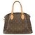 Borsa Louis Vuitton Monogram Rivoli PM Marrone - vista 2