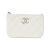 Bolso de piel de ternera texturizada Chanel AP4811 Blanco