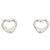 Tiffany & Co Orecchini a perno Cuore Aperto Tiffany