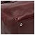 Executive Chanel Rosso Piccola Borsa in Pelle di Vitello Esecutiva Cerf Bordò - vista 8