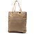 Borsa tote in tela Zucchino marrone Fendi Beige - vista 2