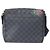 Borsa a Spalla District Damier Cobalt di Louis Vuitton Nero Blu - vista 2