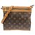 Borsa a Spalla Saumur PM Monogramma Louis Vuitton Marrone - vista 2
