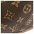 Borsa a Spalla Saumur PM Monogramma Louis Vuitton Marrone - vista 5