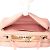 Borsa da bowling in pelle rosa Chanel usata - vista 7